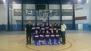 Configuration de l'équipe lors de la saison 2014-2015