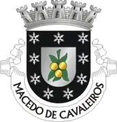 Blason de Macedo de Cavaleiros