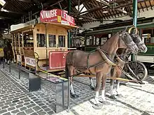 Omnibus à pavé Nord-Midi n° 2