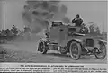 En action en 1914 à près de Lomardsijde (Belgique).
