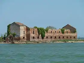 Madonna del Monte vue depuis la lagune.