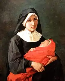 La hermana de la Caridad, lieu inconnu.