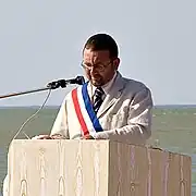 Patrice Raffarin, maire de Rivedoux-Plage.