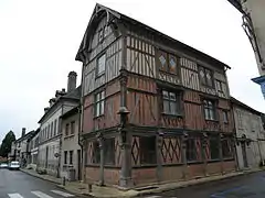 Maison à pans de bois du XVIe&nbsp;siècle.