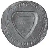 Sceau du comte Renaud de Dammartin-en-Goële, comte de Boulogne