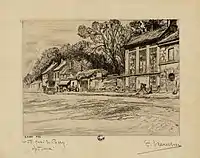 Nos&nbsp;20 à 26, maisons basses en 1908.