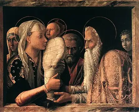 Andrea Mantegna, Présentation au Temple
