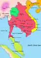 L'empire khmer vers 900