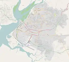 Voir sur la carte administrative de Douala