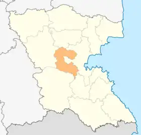 Localisation de Kameno