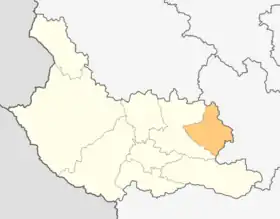 Localisation de Sapareva banya