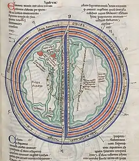Carte du monde et du zodiaque (BNF, p. 123)