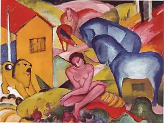 Der Traum (Le Rêve), 1912, huile sur toile (136 × 101 cm), musée Thyssen-Bornemisza (Madrid).