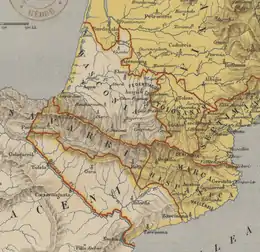 Le comté de Roussillon parmi les comtés pyrénéens au début du IXe siècle