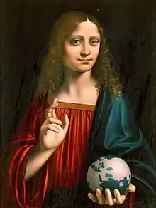 Marco d'Oggiono, Salvator Mundi (c.&nbsp;1500), Galerie Borghèse, Rome