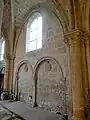 Bas-côté nord, 3e&nbsp;travée, arcatures plaquées.