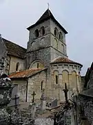 L'église Saint-Pardoux.