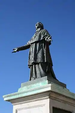Monument à Mgr de Belsunce (détail), Marseille, cathédrale Sainte-Marie-Majeure.