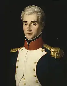 André Masséna en uniforme de lieutenant colonel au 2e&nbsp;bataillon du Var en 1792 (1756-1817), château de Versailles.
