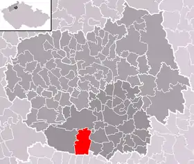 Localisation de Martiněves