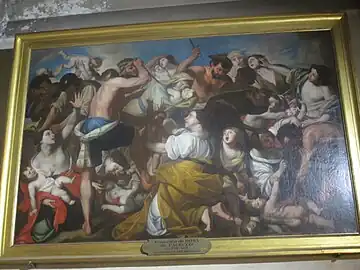 Francesco Rosa, Le Massacre des Innocents (XVIIe&nbsp;siècle).