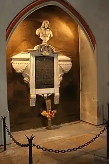 Le mausolée du chevalier Bayard.