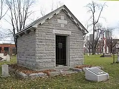 Le mausolée de Montcalm à Notre-Dame-des-Anges.