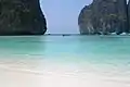 Plage de Maya Bay.