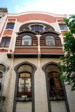 Maison Mayeres à Saint-Josse-ten-Noode (Art nouveau, Michel Mayeres)
