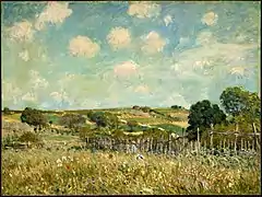 La Prairie, 1875, Alfred Sisley.