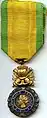 Médaille militaire remise à titre posthume en 1923.