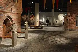 Vue de l'intérieur du musée