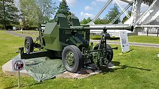 canon anti-aérien Bofors de 40 mm