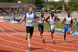 Séries du 100&nbsp;m masculin