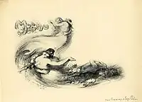 Menu de mariage, par Victor Prouvé