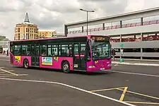 Mercedes-Benz Citaro en Gare de Torcy sur la ligne 2229.