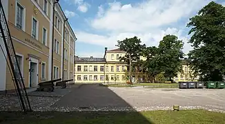 L'académie navale sur Pikku Mustasaari.