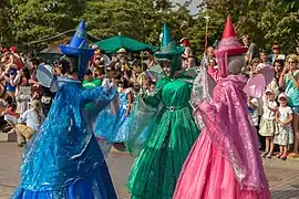 Marraines-fées de La Belle au bois dormant.