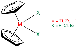 Zirconocène stabilisé.