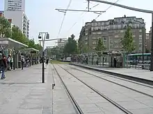 La station Porte d'Italie.