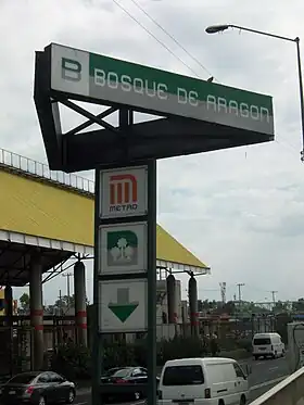 Entrée de la station.