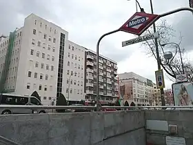 Entrée de la station.