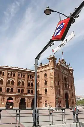 Image illustrative de l’article Ventas (métro de Madrid)