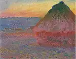 "Meule" (1891) de Claude Monet (W1290)
