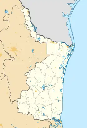 Voir sur la carte administrative du Tamaulipas