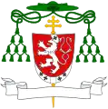 Blason de Charles François d'Aviau du Bois de Sanzay (1737-1826), archevêque de Vienne puis de Bordeaux.