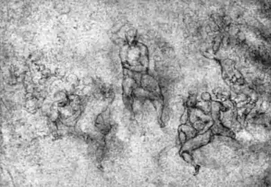 Étude, musée Bonnat de Bayonne, crayon, 34,5&nbsp;×&nbsp;29,1&nbsp;cm.