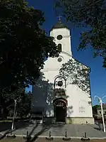 La façade occidentale.