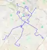 Etat du réseau en 2013 (21&nbsp;km)