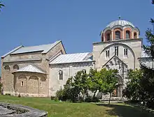 Église de la Mère de Dieu, Studenica (Serbie).